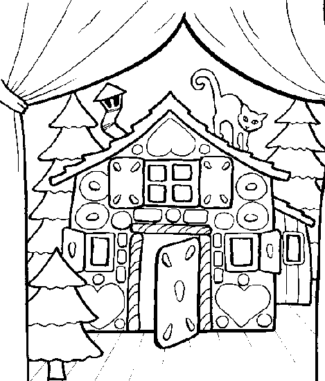 Jaś i Małgosia – Kolorowanki dla dzieci (11)