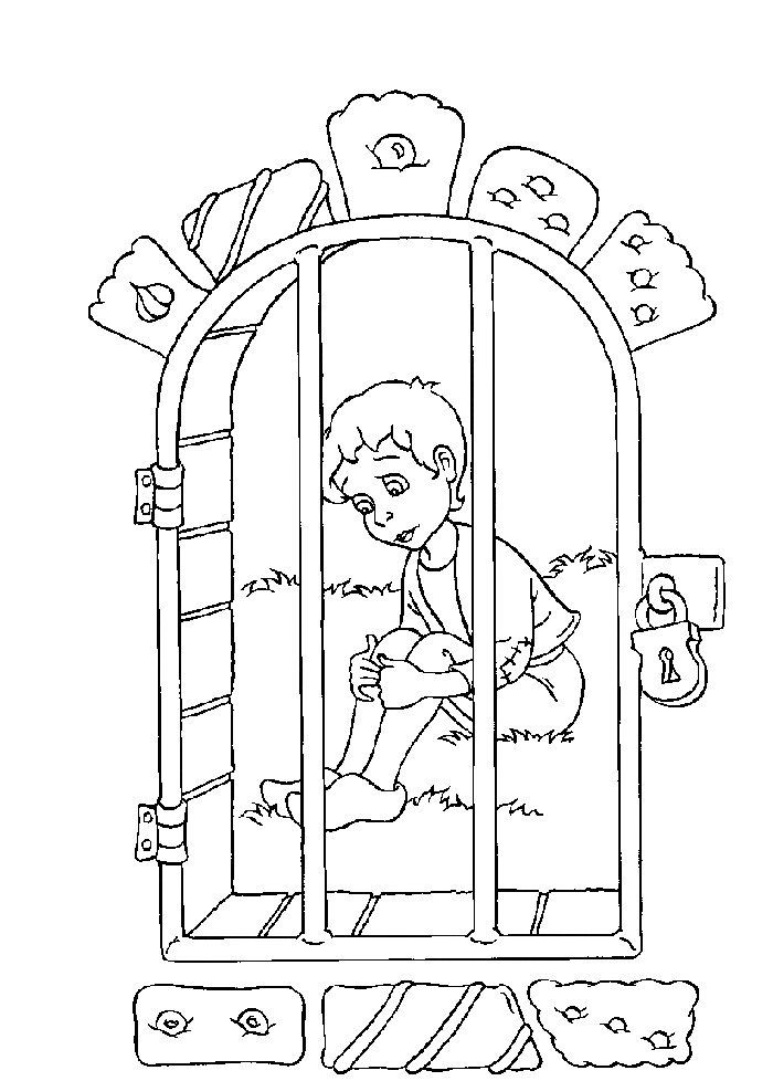 Jaś i Małgosia – Kolorowanki dla dzieci (19)