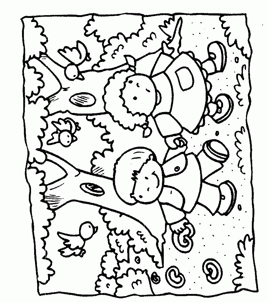 Jaś i Małgosia – Kolorowanki dla dzieci (21)