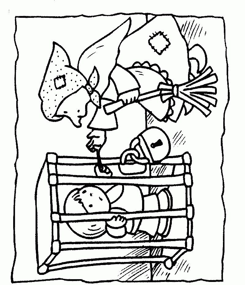 Jaś i Małgosia – Kolorowanki dla dzieci (24)