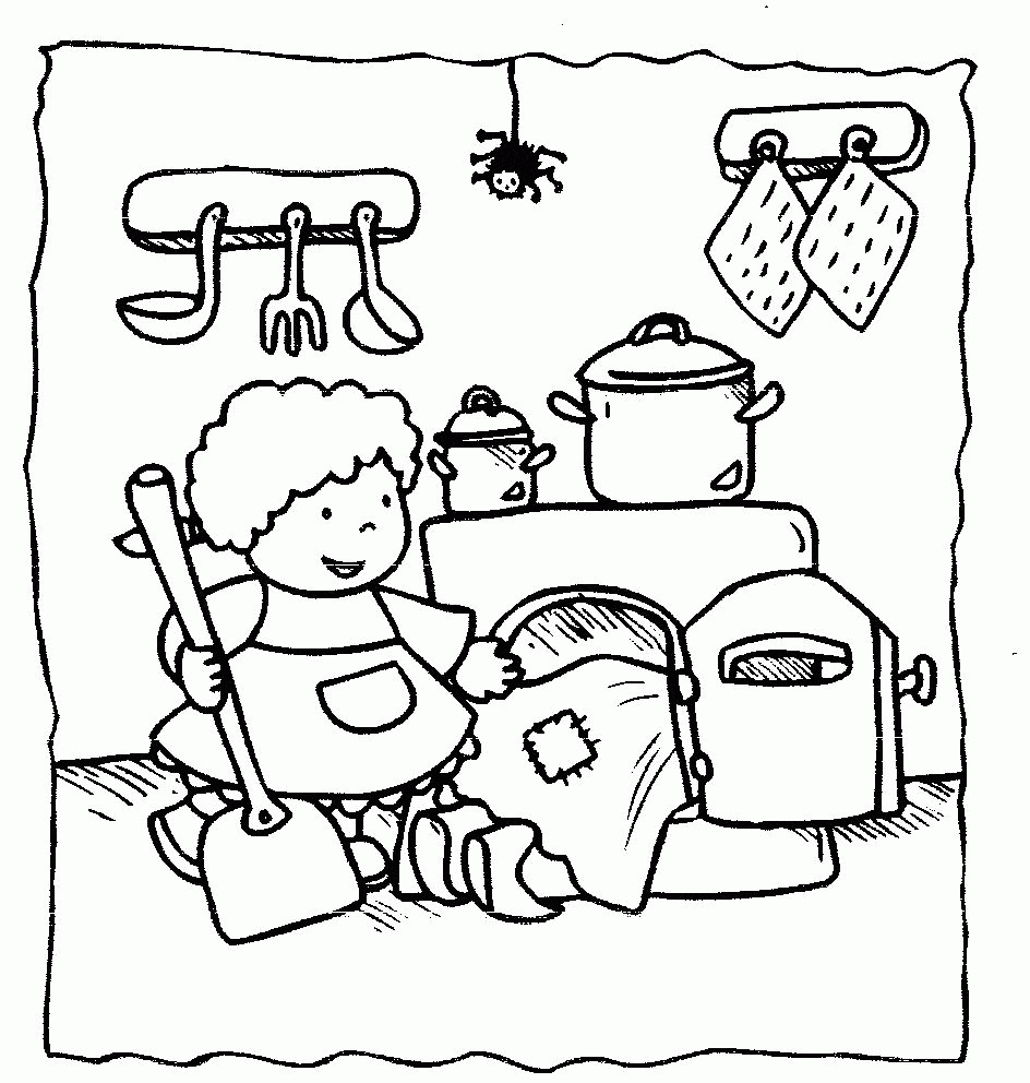 Jaś i Małgosia – Kolorowanki dla dzieci (25)