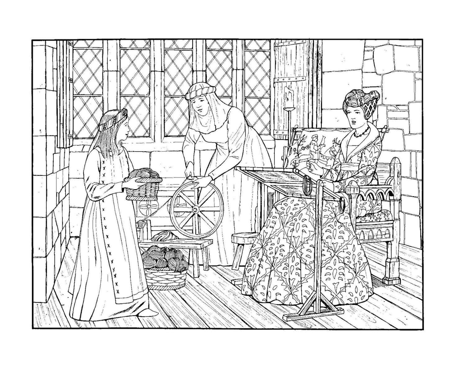 rycerze – kolorowanka (15)