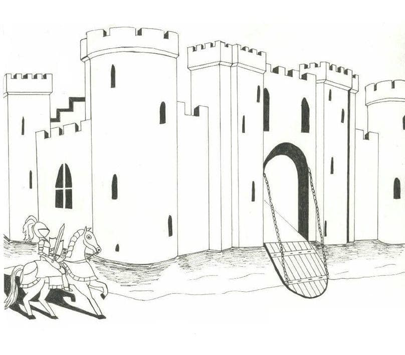 rycerze – kolorowanka (18)