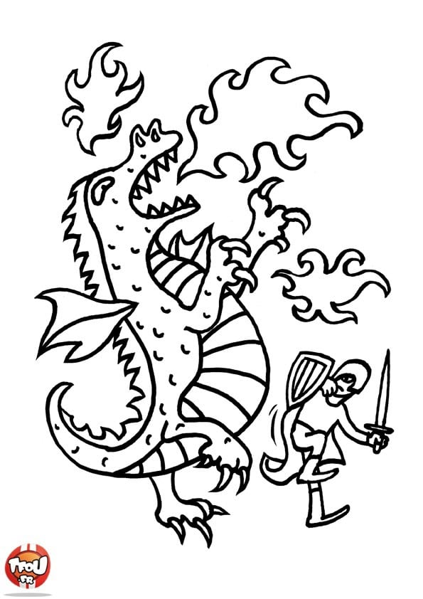 rycerze – kolorowanka (36)